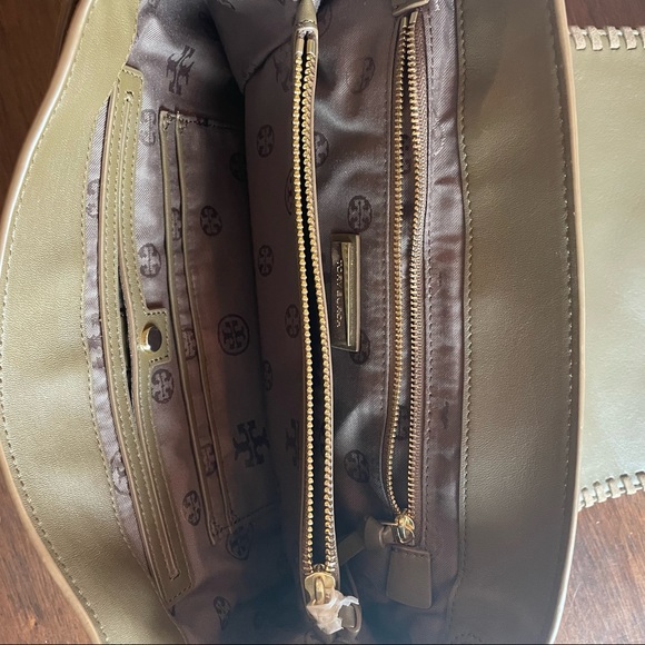 Tory Burch Tan Suede Crossbody Bag - Picture 9 of 16